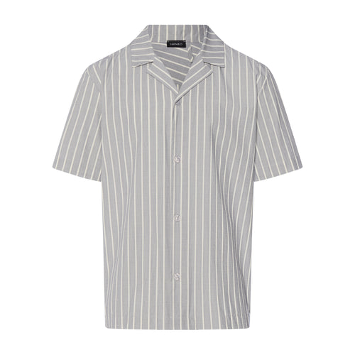 Night And Day S/Slv Henley Shirt | Denim Stripe 75754-3108