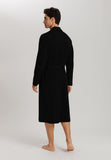 Night And Day Shawl Collar Cotton Robe | Black 75755-019