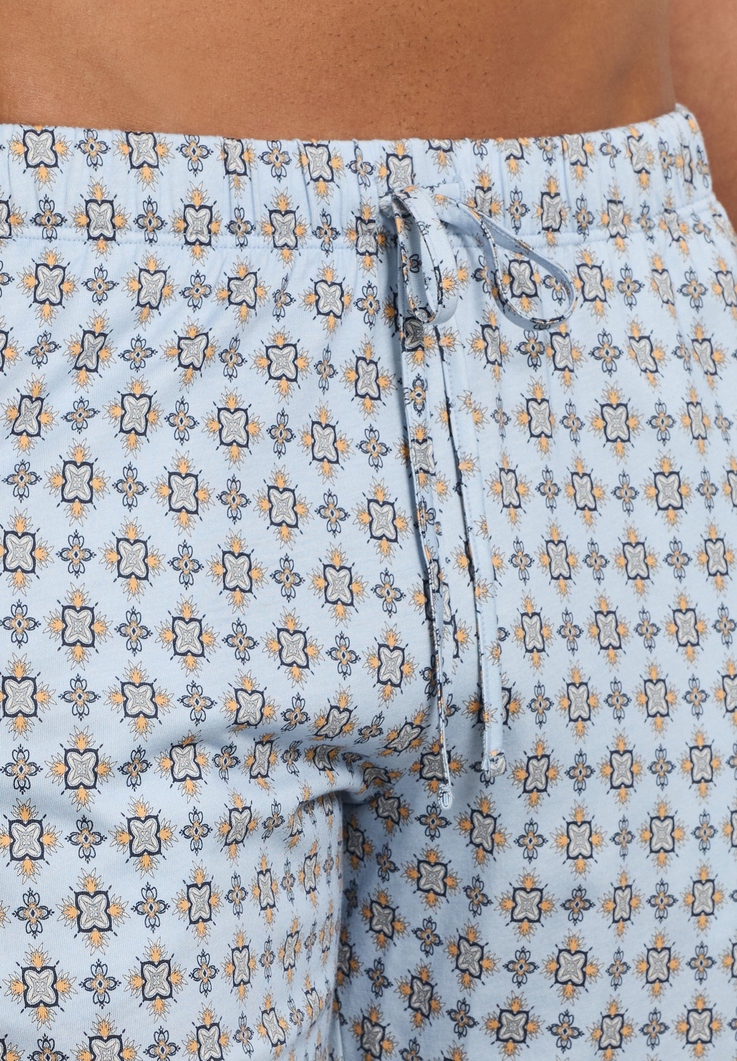 Night And Day Cotton Drawstring Shorts | Pumpkin Ornaments 75756-3105