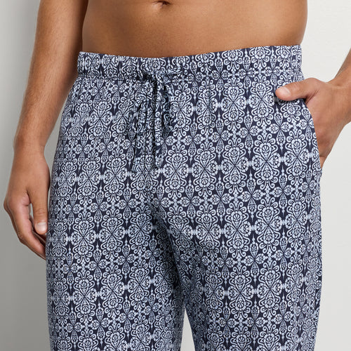 Night And Day Cotton Drawstring Pants | Heritage Tiles 75757-3104