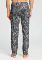 Night And Day Cotton Drawstring Pants | Midnight Dream 75757-3119