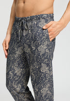 Night And Day Cotton Drawstring Pants | Midnight Dream 75757-3119