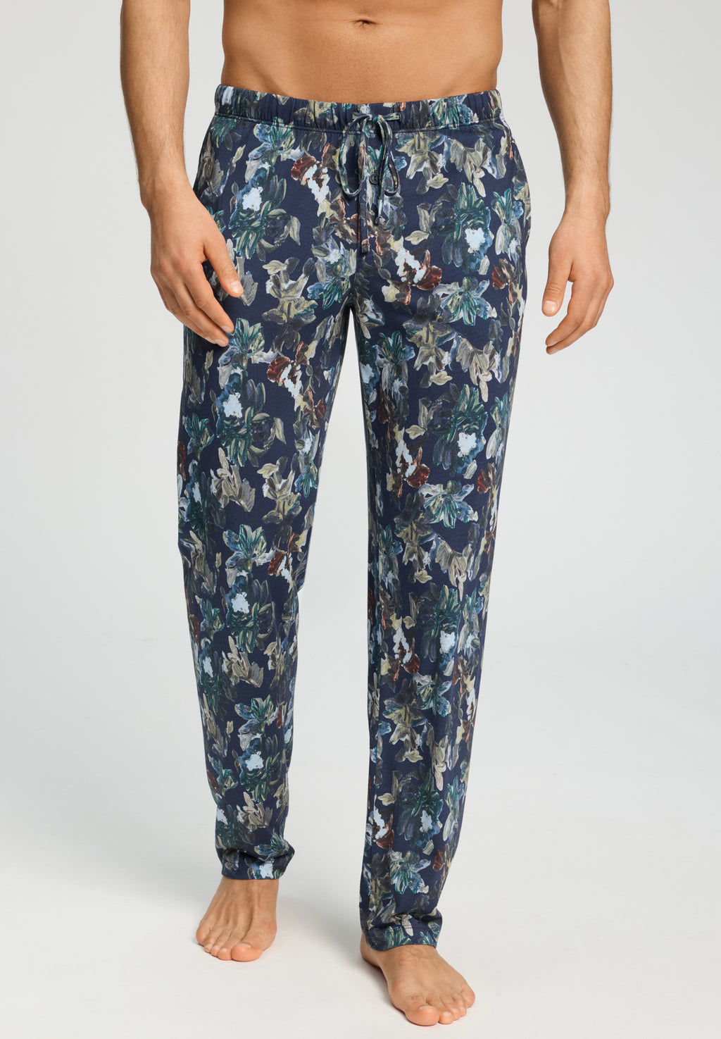 Night And Day Cotton Drawstring Pants | Nighty Garden 75757-3124