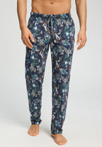 Night And Day Cotton Drawstring Pants | Nighty Garden 75757-3124