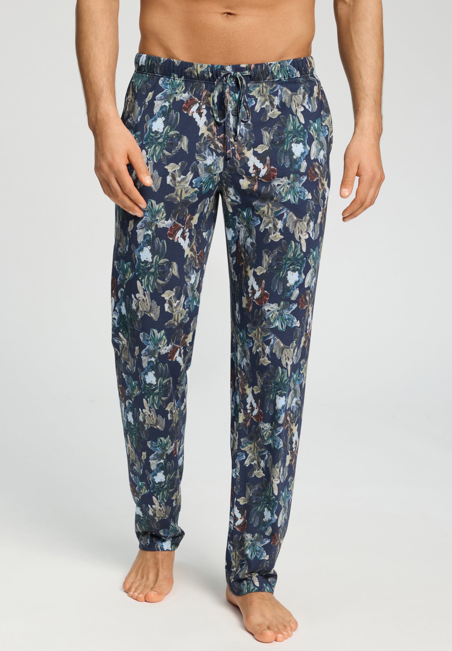 Night And Day Cotton Drawstring Pants | Nighty Garden 75757-3124