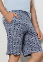 Night And Day Cotton and TENCEL™ V-Neck Pajama Set | Heritage Tiles 75758-3104