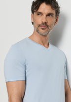Night And Day Cotton and TENCEL™ V-Neck Pajama Set | Heritage Tiles 75758-3104