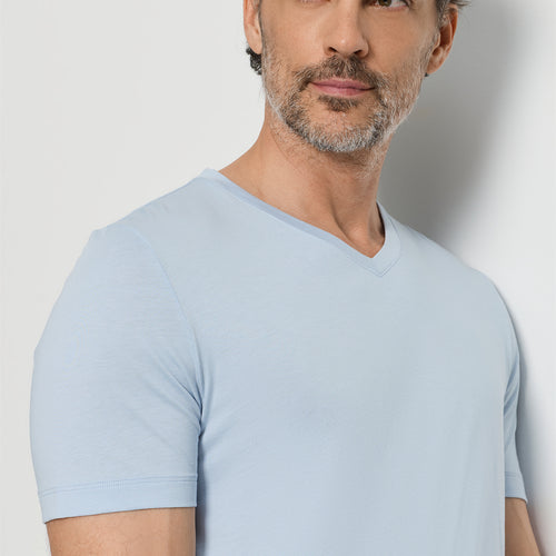 Night And Day Cotton and TENCEL™ V-Neck Pajama Set | Heritage Tiles 75758-3104