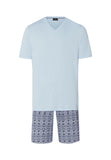 Night And Day Cotton and TENCEL™ V-Neck Pajama Set | Heritage Tiles 75758-3104