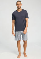 Night And Day Cotton and TENCEL™ V-Neck Pajama Set | Celestial Light 75758-3121