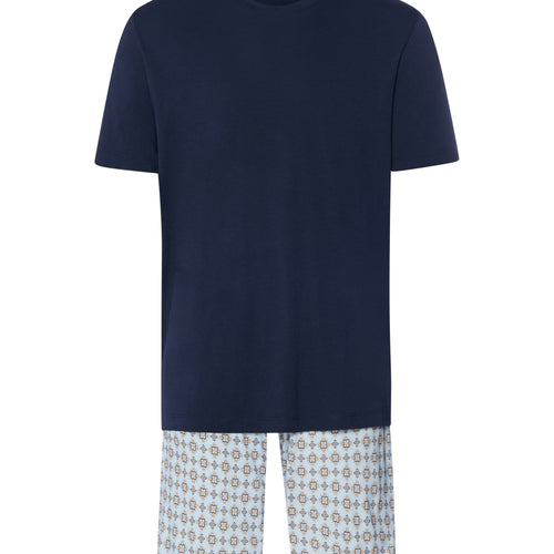 Night And Day Cotton and TENCEL™ Crew Neck Pajama Set | Pumpkin Ornaments 75759-3105