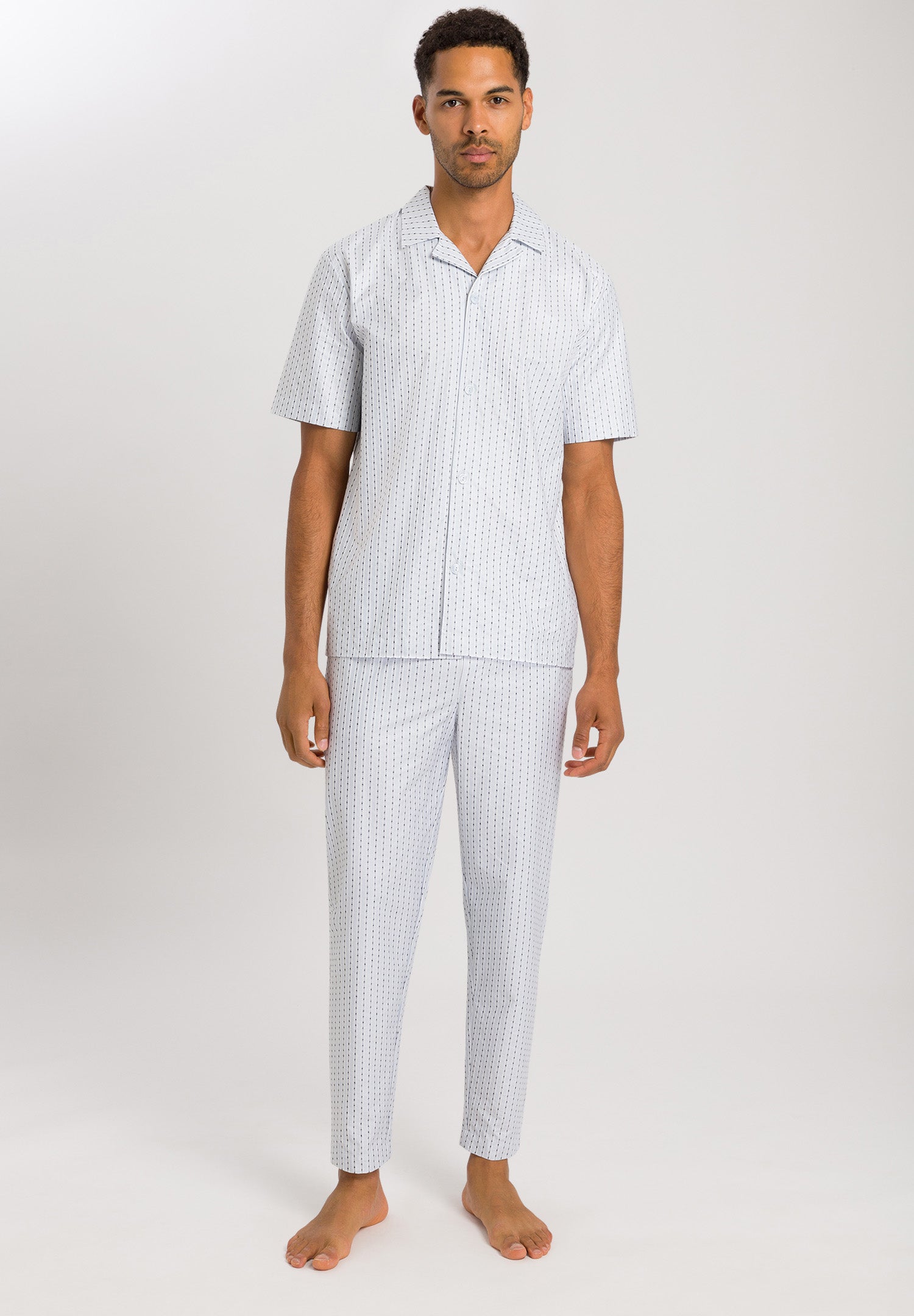 75766 S/SLV PAJAMA - 2874 Hanro Stripe