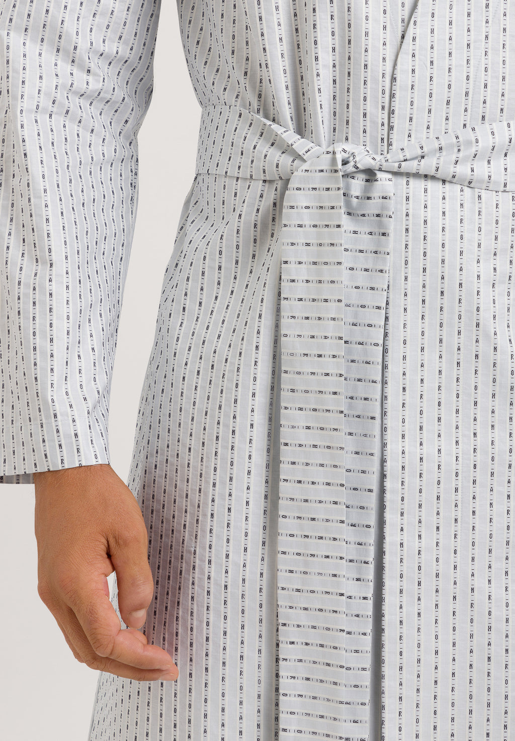 75767 ROBE - 2874 Hanro Stripe