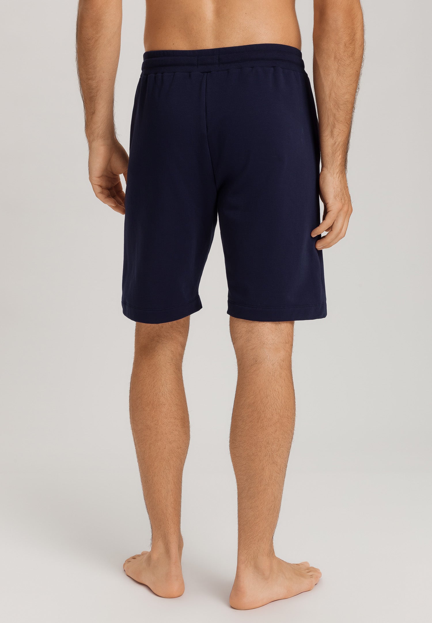 Natural Living Organic Cotton Drawstring Shorts | Deep Navy 75772-1610