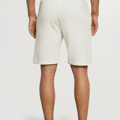 Natural Living Organic Cotton Drawstring Shorts | Misty White 75772-2123