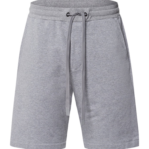 Natural Living Organic Cotton Drawstring Shorts | Grey Melange 75772-3014