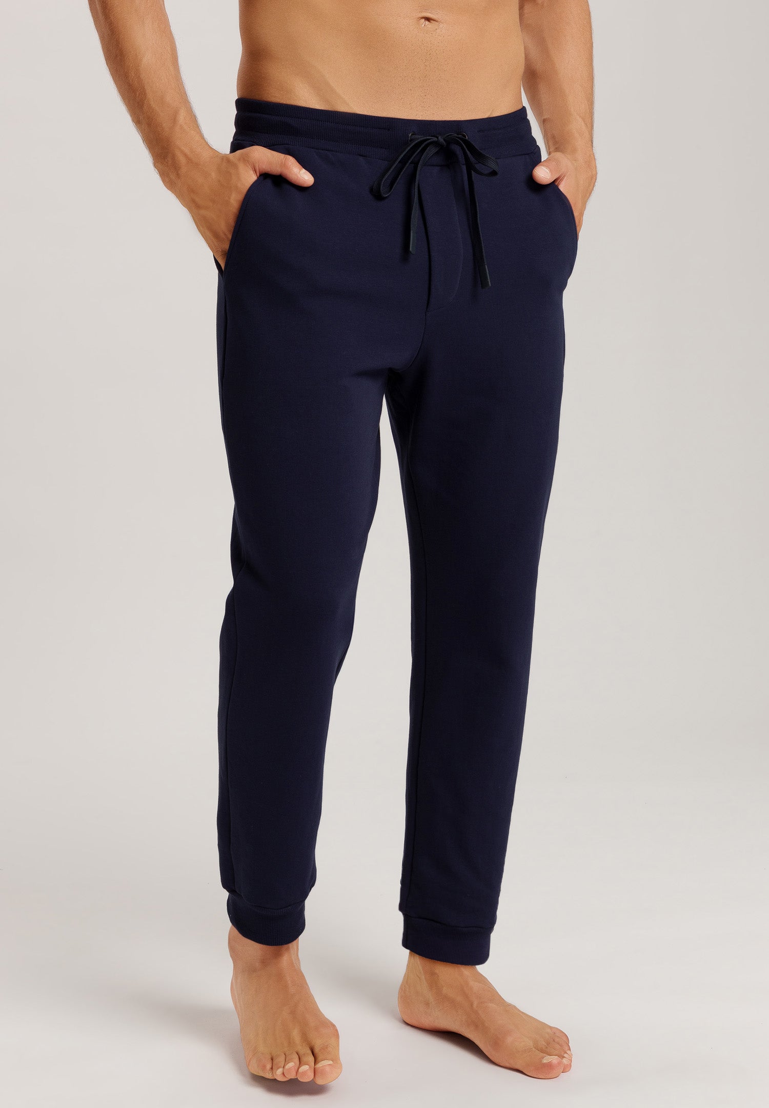 Natural Living Organic Cotton Drawstring Pants | Deep Navy 75773-1610