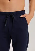 Natural Living Organic Cotton Drawstring Pants | Deep Navy 75773-1610
