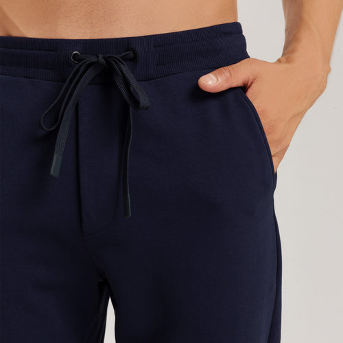 Natural Living Organic Cotton Drawstring Pants | Deep Navy 75773-1610