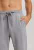 Natural Living Organic Cotton Drawstring Pants | Grey Melange 75773-3014