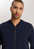 Natural Living Organic Cotton Zip-Up Sweatshirt | Deep Navy 75774-1610