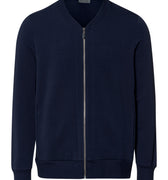 Natural Living Organic Cotton Zip-Up Sweatshirt | Deep Navy 75774-1610