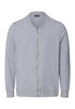 Natural Living Organic Cotton Zip-Up Sweatshirt | Grey Melange 75774-3014