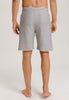 Loungy Summer Organic Cotton Drawsting Shorts | Deep Breeze Stripe 75784-3026