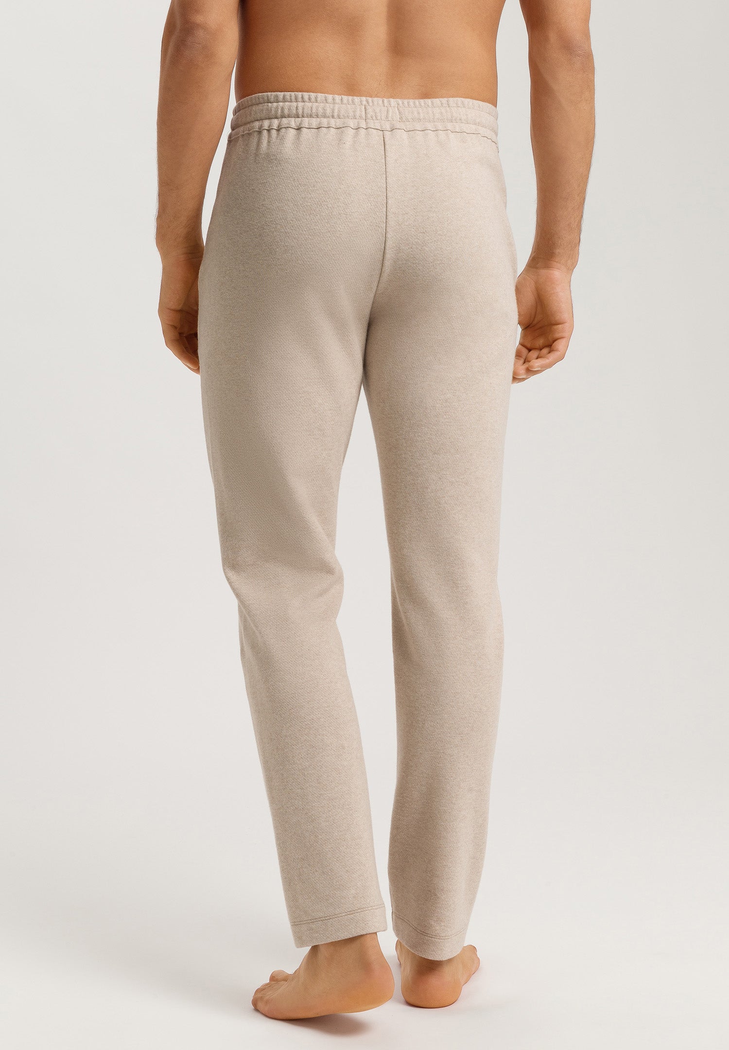 Cozy Living Organic Cotton Soft Jersey Pants | Camel Melange 75817-2895