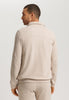 Cozy Living Organic Cotton Zip-Up Jacket | Camel Melange 75818-2895