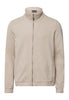 Cozy Living Organic Cotton Zip-Up Jacket | Camel Melange 75818-2895