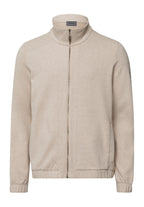 Cozy Living Organic Cotton Zip-Up Jacket | Camel Melange 75818-2895