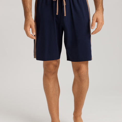 Night And Day Cotton Drawstring Shorts | Deep Navy 75824-1610