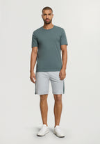 Night And Day Cotton Drawstring Shorts | Skyline Gray 75824-2679
