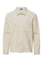 Cozy Living Cotton Corduroy Button Front Jacket | White Opal 75831-2138