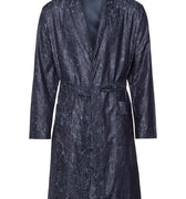 Selection Satin Cotton Robe | Nightshade Woven 75836-3038
