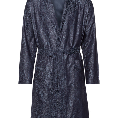 Selection Satin Cotton Robe | Nightshade Woven 75836-3038
