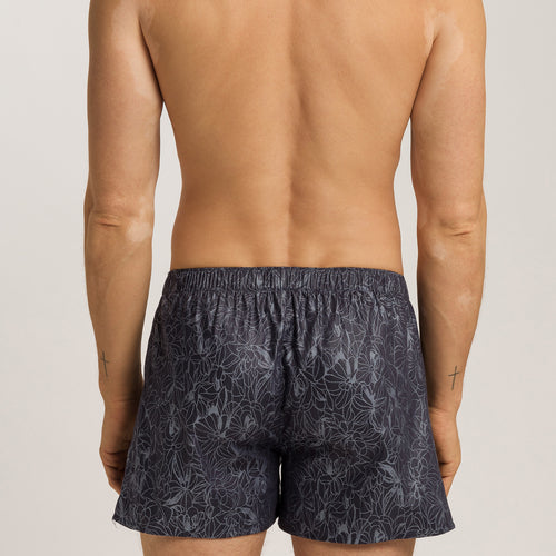 Selection Satin Cotton Boxers | Nightshade Woven 75837-3038