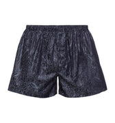 Selection Satin Cotton Boxers | Nightshade Woven 75837-3038