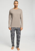 Night And Day L/Slv Pajama Crew Neck | Midnight Dream 75844-3119