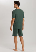 Smart Sleep Organic Cotton Blend Short Pajama Set | Herbal Tea 75855-2741