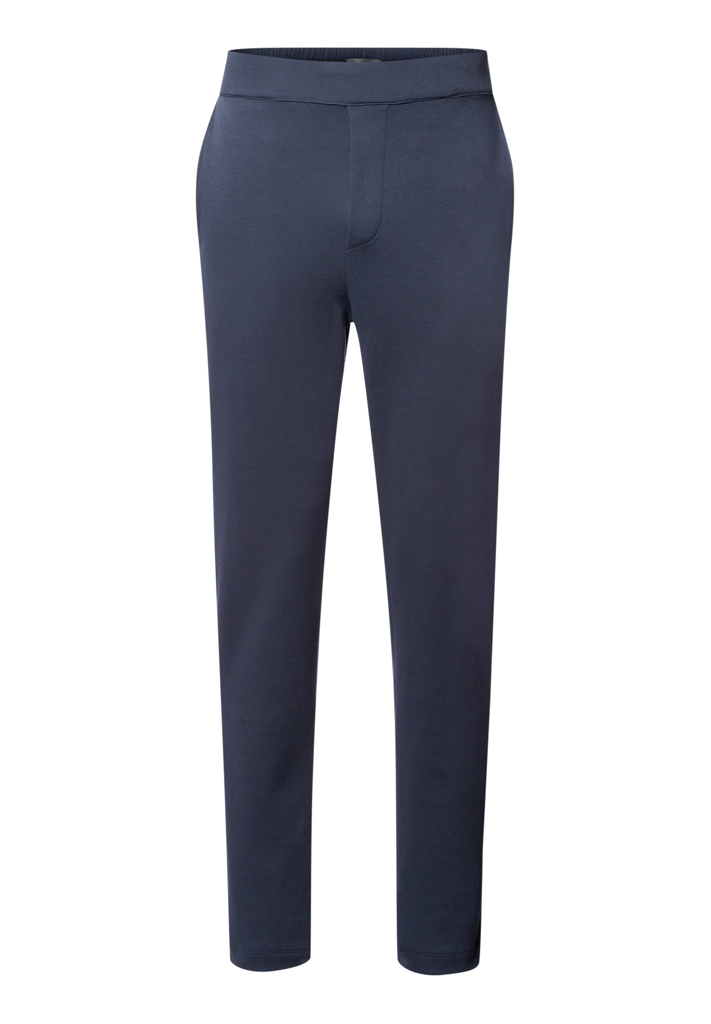 Travelwear Cotton Rib Polo Collar Pullover | Ombre Blue 75858-2635