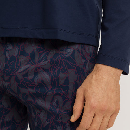 Night Selection Cotton Pajama Set | Nightshade Print 75861-3037
