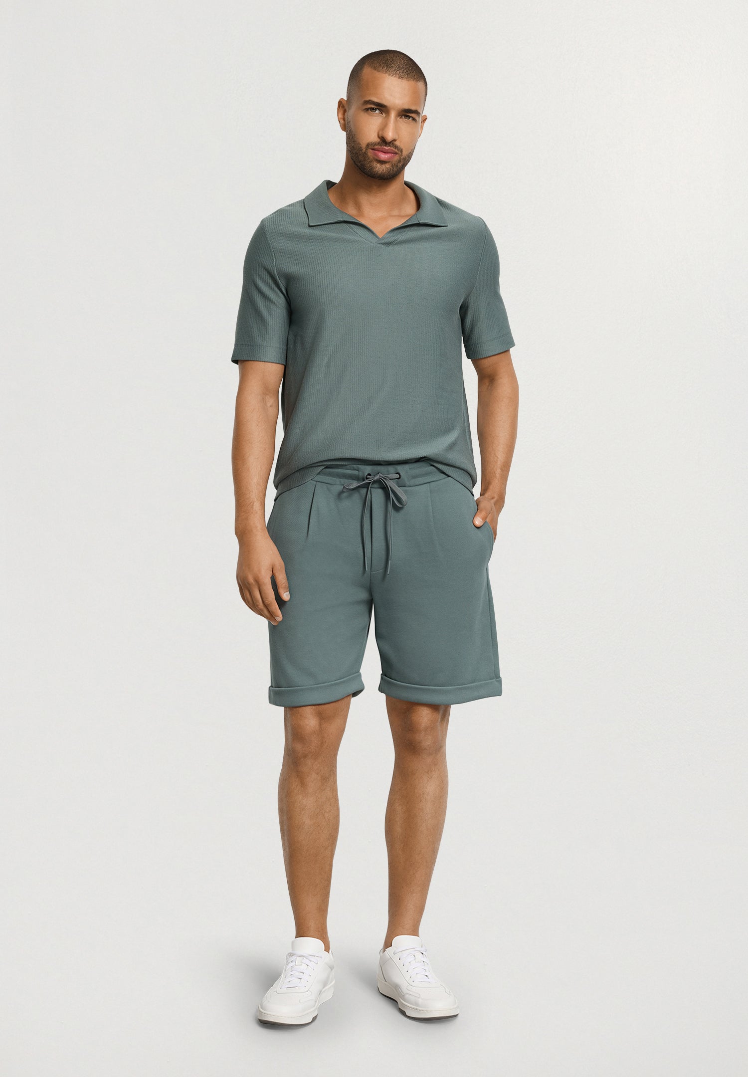 Travelwear Short Pants | Studio Green 75862-2739