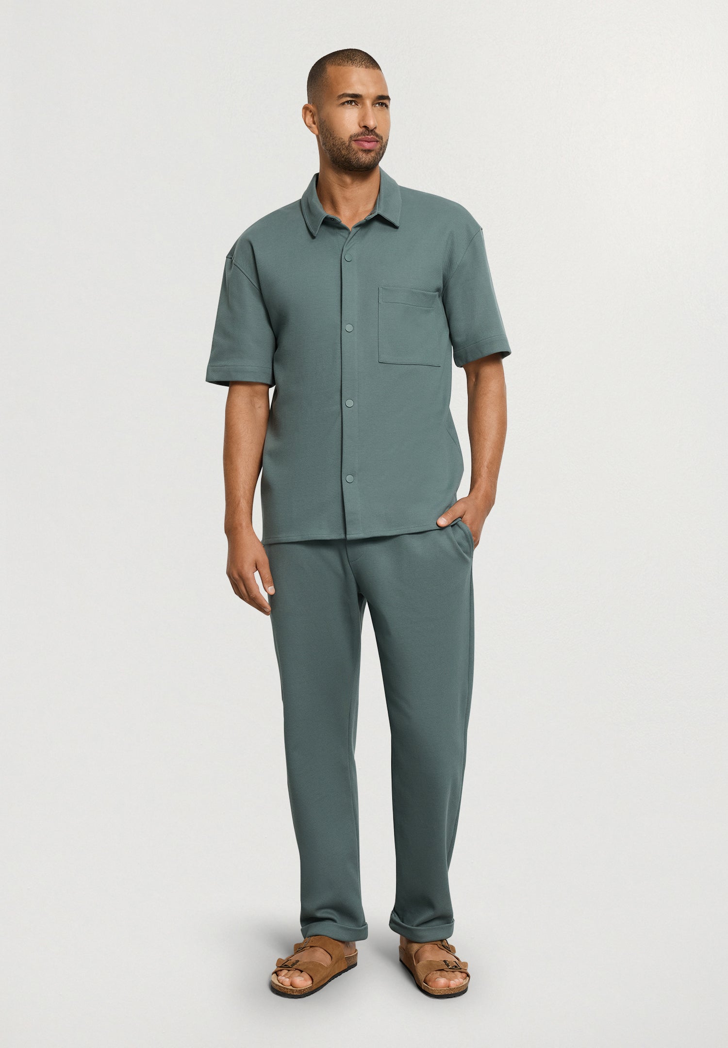 Travelwear Long Pants | Studio Green 75863-2739