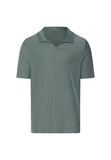 Travelwear S/Slv Shirt V-Neck | Studio Green 75865-2739