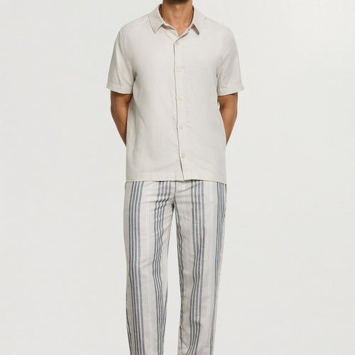 Urban Casuals Long Pants | Sandy Stripe 75872-3110