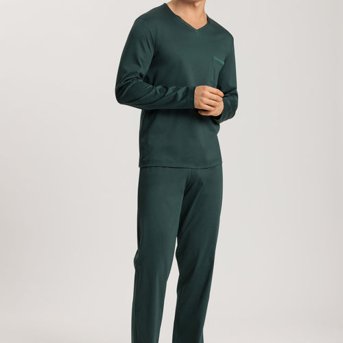 75876 Night Selection Long Sleeve Pajama Set - 2743 Laurel