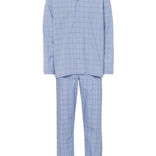 75893 Ian Long Sleeve Pajama Set - 2357 Galactic Check