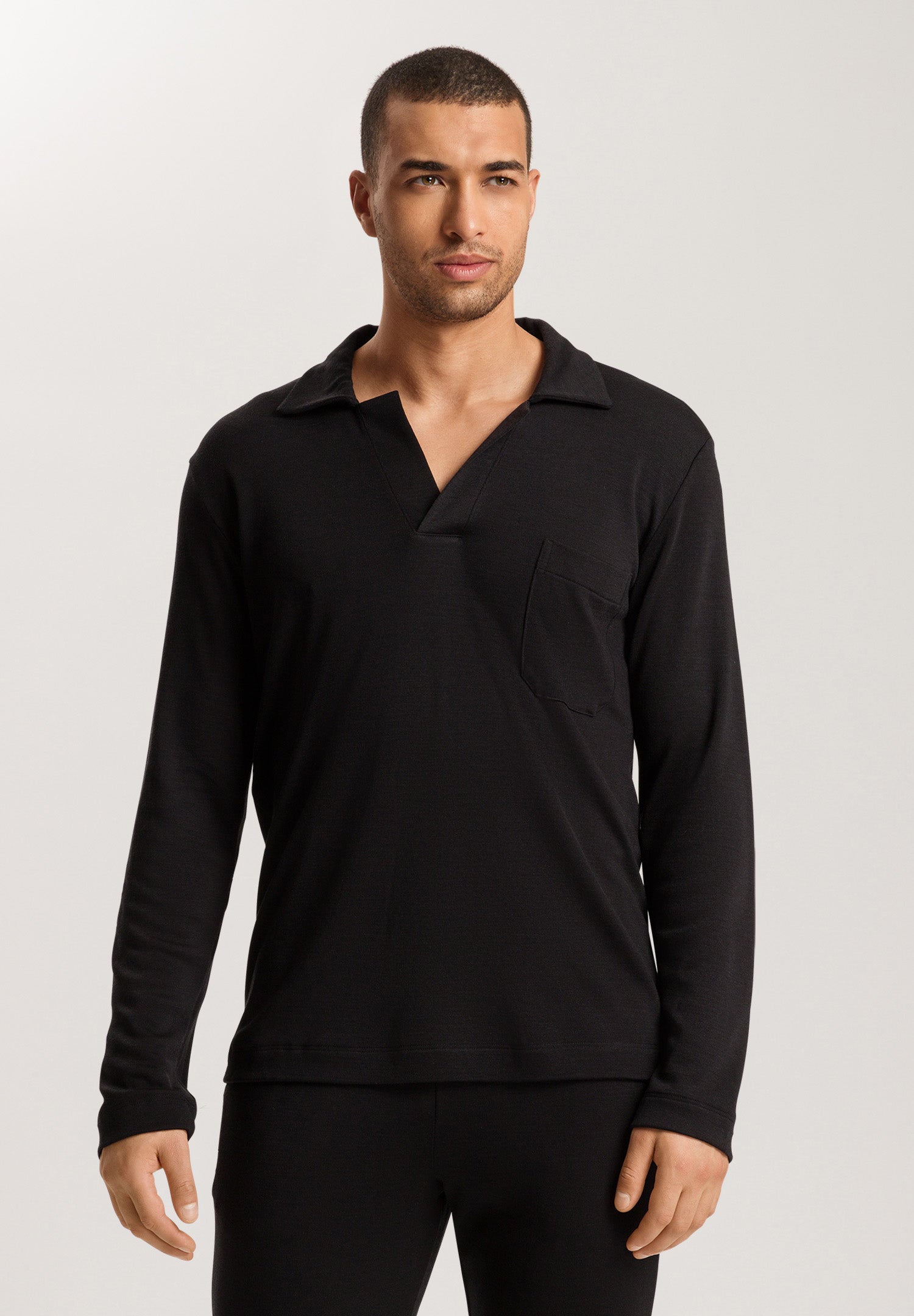 75920 Christian Long Sleeve Shirt - 018 Black